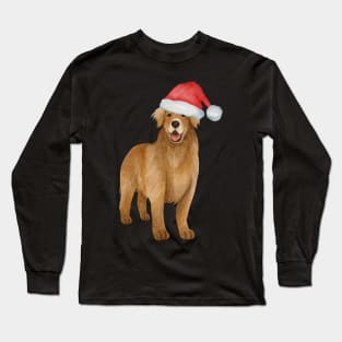 Cute And Lovely Animals With Christmas Long Sleeve T-Shirt